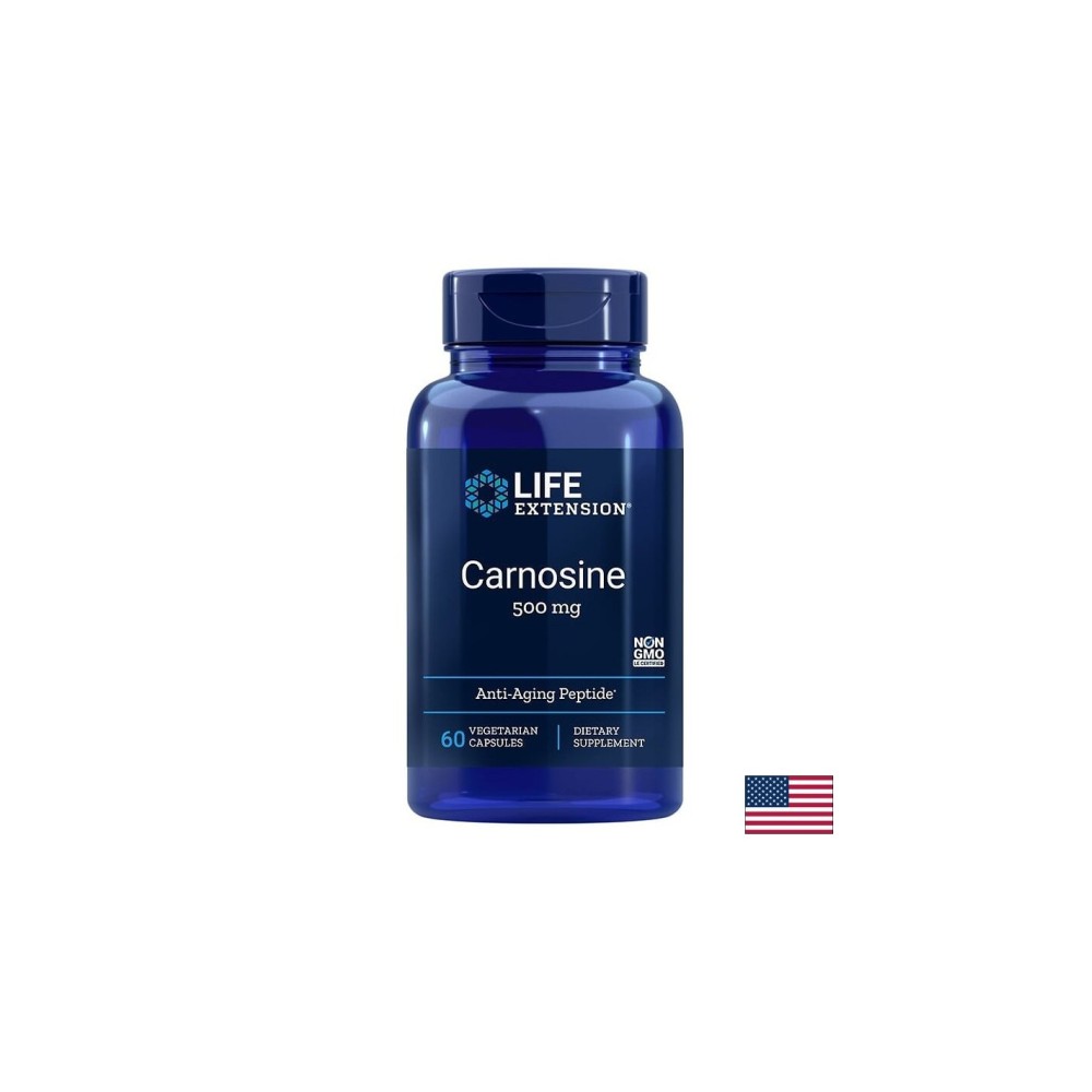 Carnosine/ Карнозин 500 mg х 60 капсули Carnosine/ Карнозин 500 mg х 60 капсули