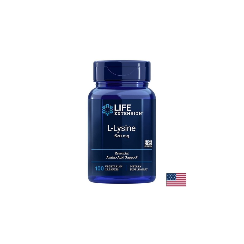 L-Lysine/ Л-Лизин 620 mg х 100 капсули L-Lysine/ Л-Лизин 620 mg х 100 капсули