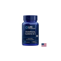 Glutathione, Cysteine & C / Глутатион, Цистеин и витамин С х 100 капсули