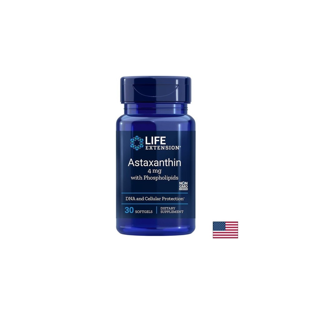 Astaxanthin with Phospholipids/ Астаксантин с Фосфолипиди 84 mg х 30 софтгел капсули Astaxanthin with Phospholipids/ Астаксантин с Фосфолипиди 84 mg х 30 софтгел капсули