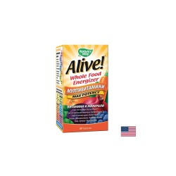 Alive! - Алайв Мултивитамини Max Potency, 60 таблетки Nature’s Way