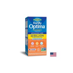 Fortify™ Optima® Advanced Care Probiotic - Фортифай - Оптима пробиотик + пребиотици, 60 милиарда активни пробиотици, 30 капсули Nature’s Way