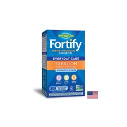 Fortify™ Probiotic 50+ Пробиотик за възрастни 50+, 30 милиарда активни пробиотици, 30 капсули със забавено освобождаване Nature’s Way