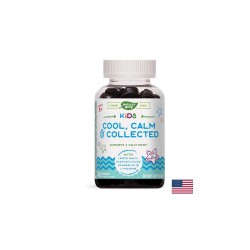 Kids Cool, Calm & Collected /С маточина, пасифлора, магнезий, Л-теанин/, 40 желирани таблетки Nature’s Way