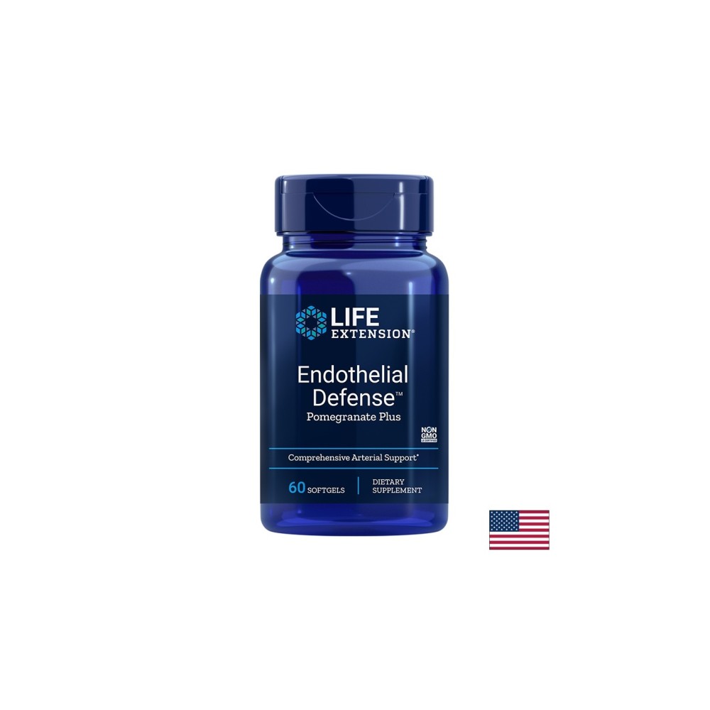 Endothelial Defense™ Pomegranate Plus/ В подкрепа на сърцето х 60 софтгел капсули