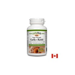 GarlicRich® Super Strength Garlic+Reishi / Чесън + Рейши x 120 капсули