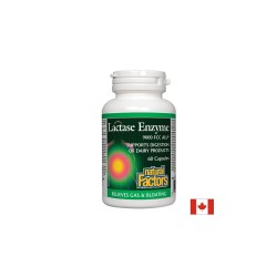 Lactase Enzyme / Лактаза ензим 250 mg х 60 капсули Natural Factors