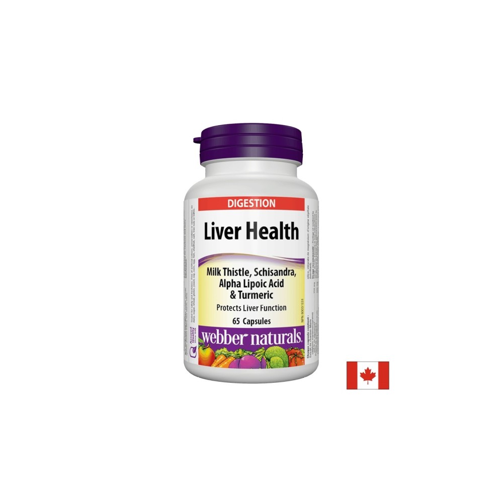 Liver Health x 65 капсули Webber Naturals Liver Health x 65 капсули Webber Naturals