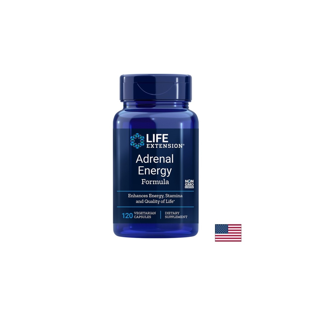 Adrenal Energy Formula/ При стрес и безпокойство х 120 капсули Adrenal Energy Formula/ При стрес и безпокойство х 120 капсули