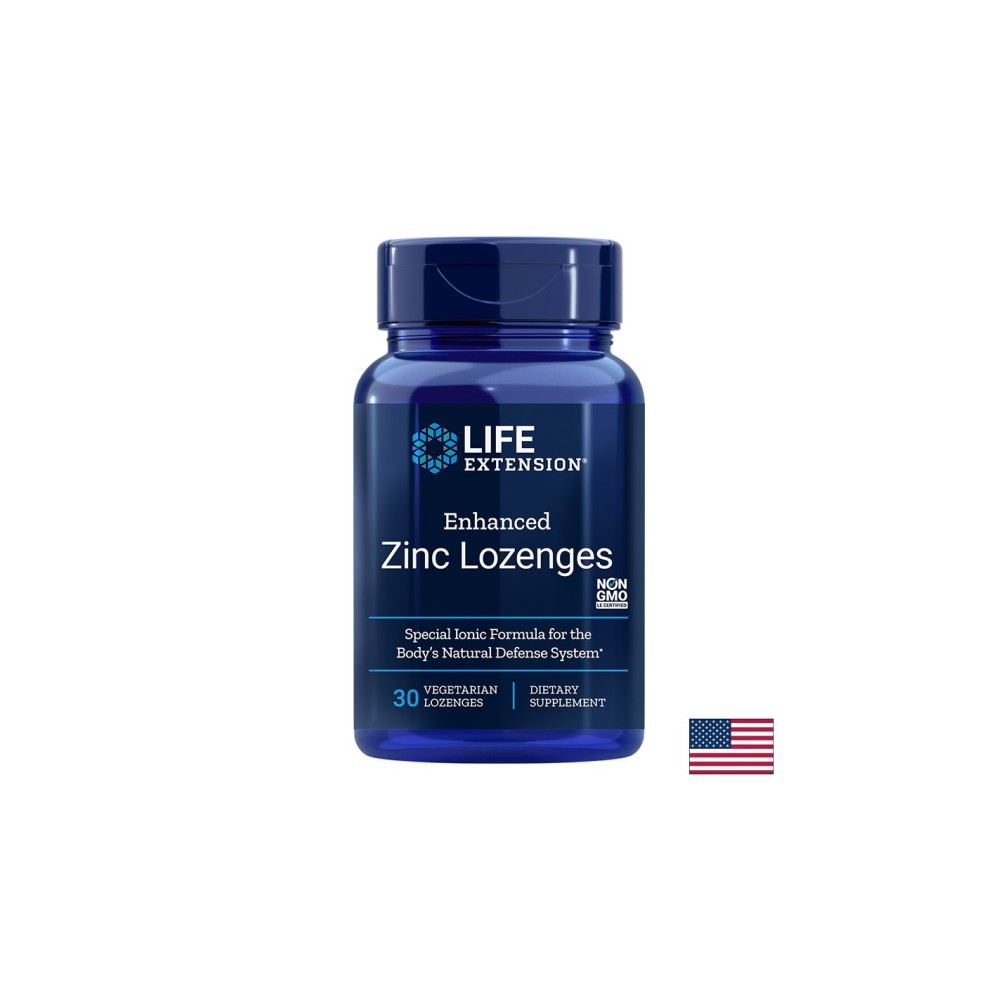 Enhanced Zinc Lozenges/ Цинк х 30 таблетки за смучене Enhanced Zinc Lozenges/ Цинк х 30 таблетки за смучене