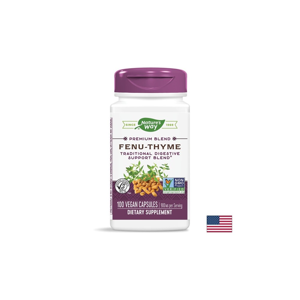 Fenu-Thyme / Сминдух и мащерка х 100 капсули Nature’s Way Fenu-Thyme / Сминдух и мащерка х 100 капсули Nature’s Way