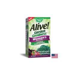 Alive! Garden Goodness™ Women`s Multi-Vitamin/ Алайв! Мултивитамини за жени х 60 таблетки Nature’s Way