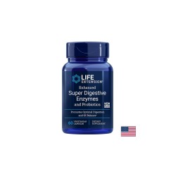 Enhanced Super Digestive Enzymes with Probiotics/ Храносмилателни ензими с Пробиотици х 60 капсули