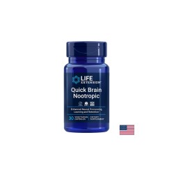Quick Brain Nootropic/ За силна памет и коцентрация х 30 капсули