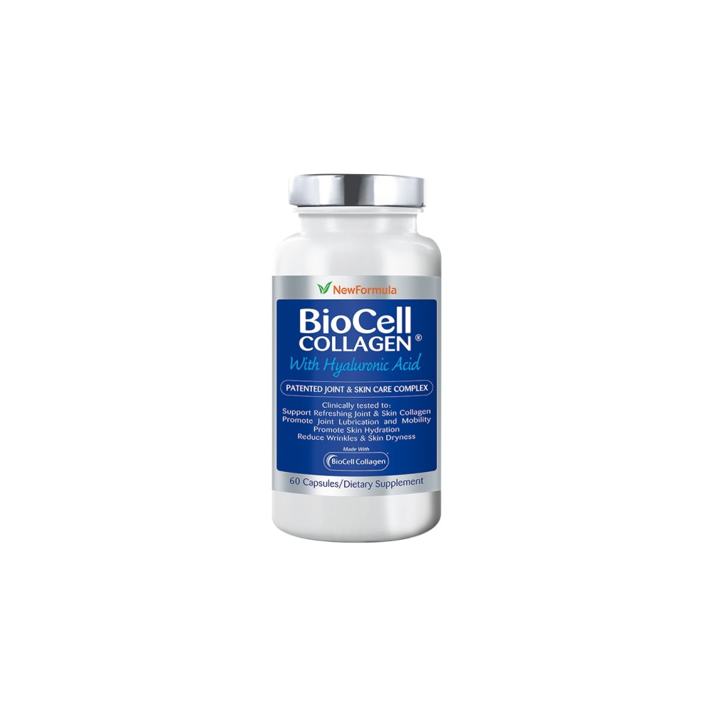 BioCell Collagen® with Hyaluronic Acid / Биосел Колаген 500 mg x 60 капсули Nature’s Way BioCell Collagen® with Hyaluronic Acid / Биосел Колаген 500 mg x 60 капсули Nature’s Way