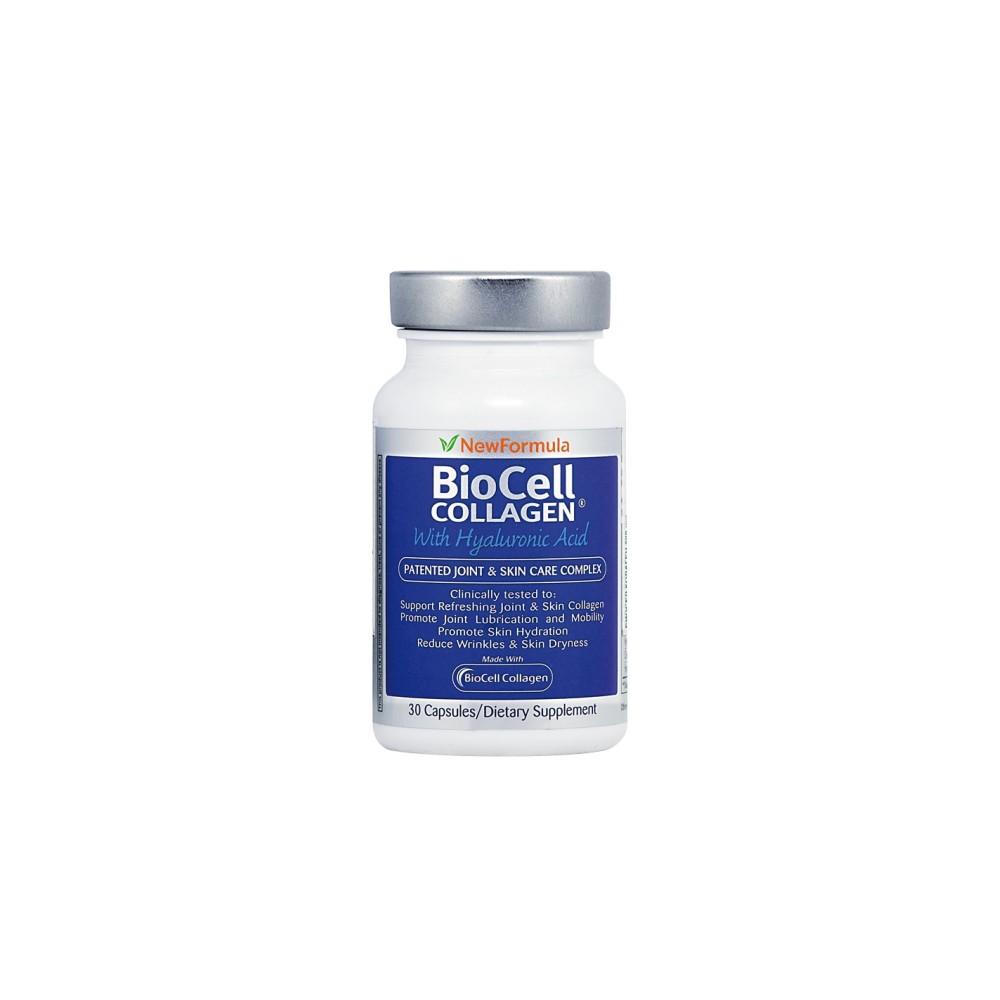 BioCell Collagen® with Hyaluronic Acid / Биосел Колаген 500 mg x 30 капсули Nature’s Way BioCell Collagen® with Hyaluronic Acid / Биосел Колаген 500 mg x 30 капсули Nature’s Way