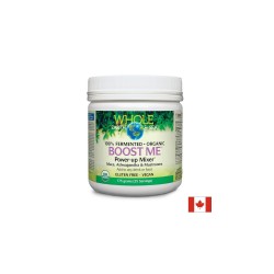 Boost Me™ Power-up Mixer™ Whole Earth & Sea®/ Формула с мака, ашваганда, смес от гъби х 175 g пудра/ 25 дози Natural Factors