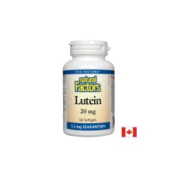 Lutein / Лутеин 20 mg х 60 капсули Natural Factors