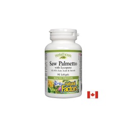 Saw Palmetto with Lycopene/ Сао Палмето с Ликопен х 90 софтгел капсули Natural Factors