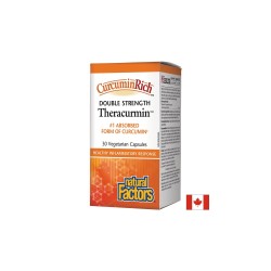 CurcuminRich™ Theracurmin™ Double Strength / Теракурмин, 60 mg, 30 капсули Natural Factors