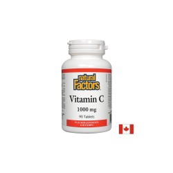 Vitamin C 1000 mg Bioflavonoids and Rosehips / Витамин С 1000 mg с Шипка и Биофлавони x 90 таблетки Natural Factors