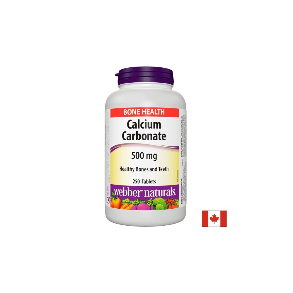 Calcium Carbonate / Калций карбонат, 500 mg, 250 таблетки Calcium Carbonate / Калций карбонат, 500 mg, 250 таблетки