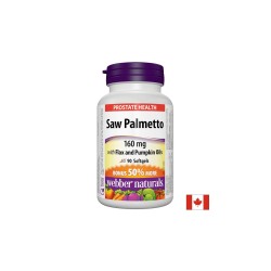 Saw Palmetto With Flax And Pumpkin Oils / Сао палметто (с ленено и тиквено масло), 90 софтгел капсули