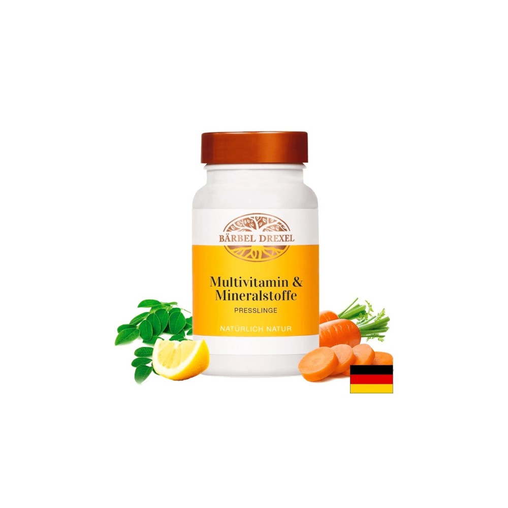 Multivitamin & Mineralstoffe/ Мултивитамини и минерали, 120 таблетки Bärbel Drexel Multivitamin & Mineralstoffe/ Мултивитамини и минерали, 120 таблетки Bärbel Drexel