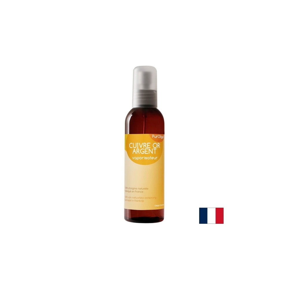 Cuivre Or Argent Spray / Спрей с колоидно злато, сребро и мед, 150 ml Cuivre Or Argent Spray / Спрей с колоидно злато, сребро и мед, 150 ml