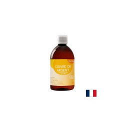 Cuivre Or Argent PurOligo / Йонизиран лосион с колоидно злато, сребро и мед, 500 ml