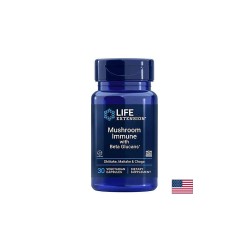 Mushroom Immune with Beta Glucans / Медицински гъби и бета глюкани, 30 капсули