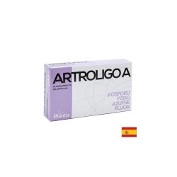 Artroligo A Oligoelementos (фосфор, йод, сяра, флуор)/ За здрави стави, 20 ампули за пиене Artesania