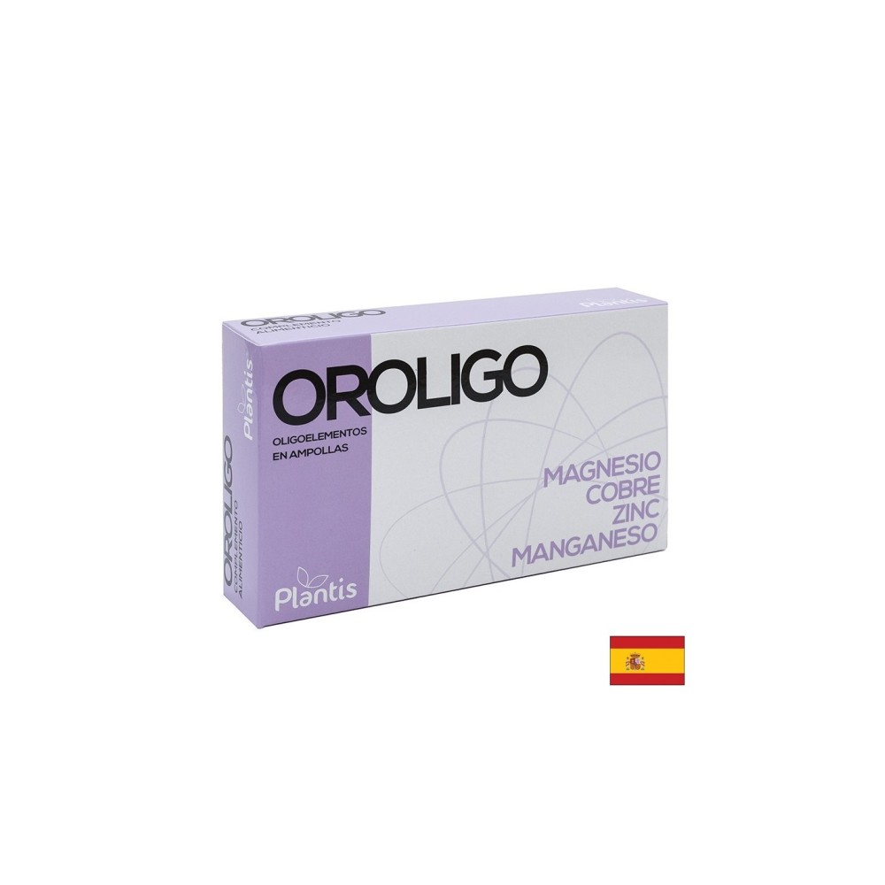 Oroligo Oligoelementos (магнезий, мед, цинк, манган)/ За силен имунитет, 20 ампули за пиене Artesania Oroligo Oligoelementos (магнезий, мед, цинк, манган)/ За силен имунитет, 20 ампули за пиене Artesania