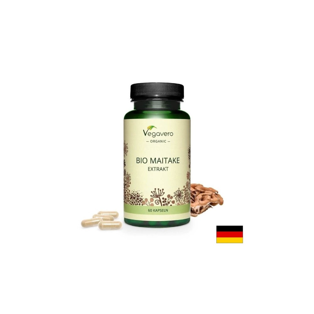 Bio Maitake Extrakt/ Био Майтаке, 60 капсули, 100% Vegan Vegavero Bio Maitake Extrakt/ Био Майтаке, 60 капсули, 100% Vegan Vegavero