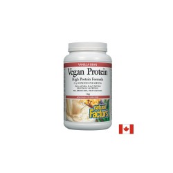 Vegan Protein High Protein Formula / Веган протеин с вкус на ванилия Natural Factors