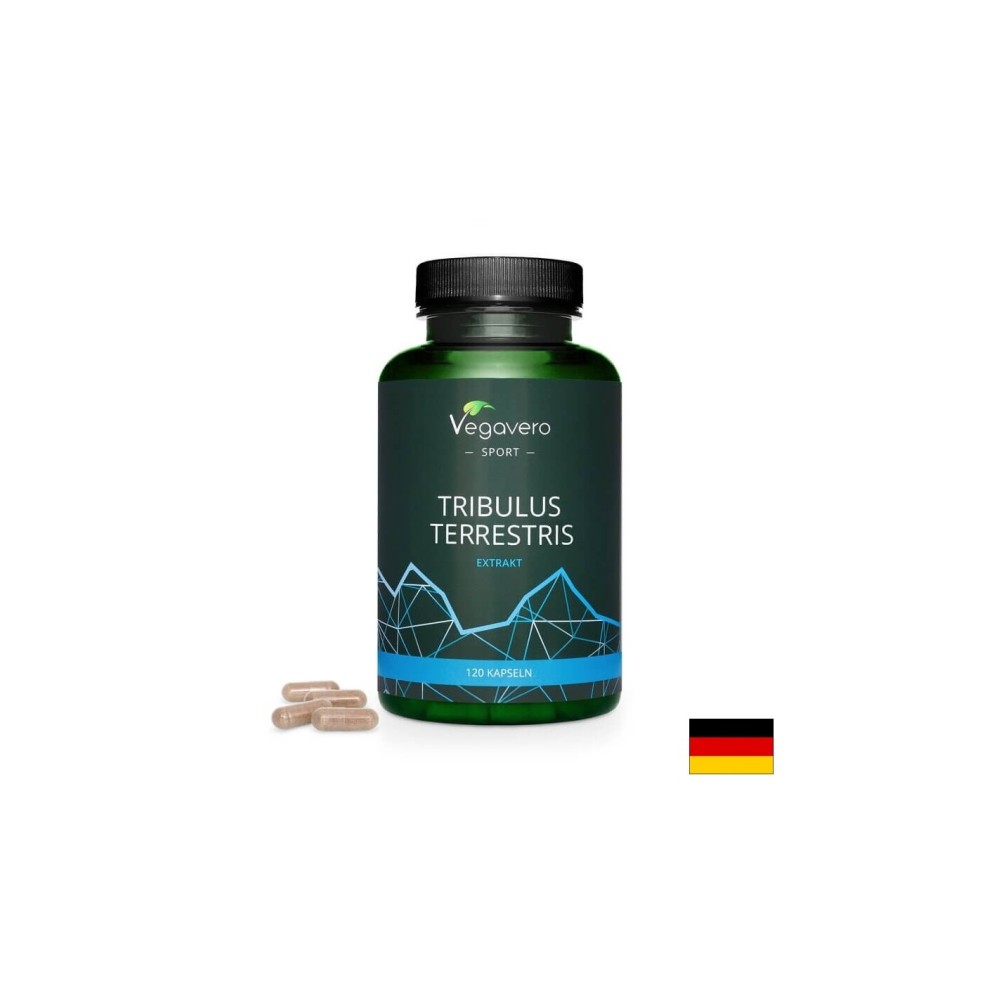 Tribulus Terrestris/ Трибулус Терестрис (Бабини зъби), 120 капсули, 100% Vegan Vegavero Tribulus Terrestris/ Трибулус Терестрис (Бабини зъби), 120 капсули, 100% Vegan Vegavero