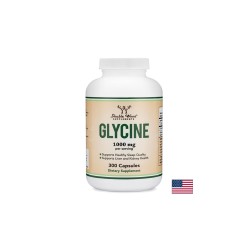 Glycine/ Глицин, 300 капсули Double Wood