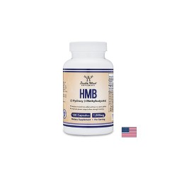 HMB (β – Hydroxy β – Methylbutyrate) / Бета- хидрокси-бета-метилбутират, 120 капсули Double Wood