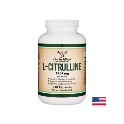 L-citrulline/ Л-цитрулин, 210 капсули Double Wood