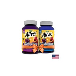 Промо пакет Мултивитамини Alive! за жени 50+ и мъже 50+