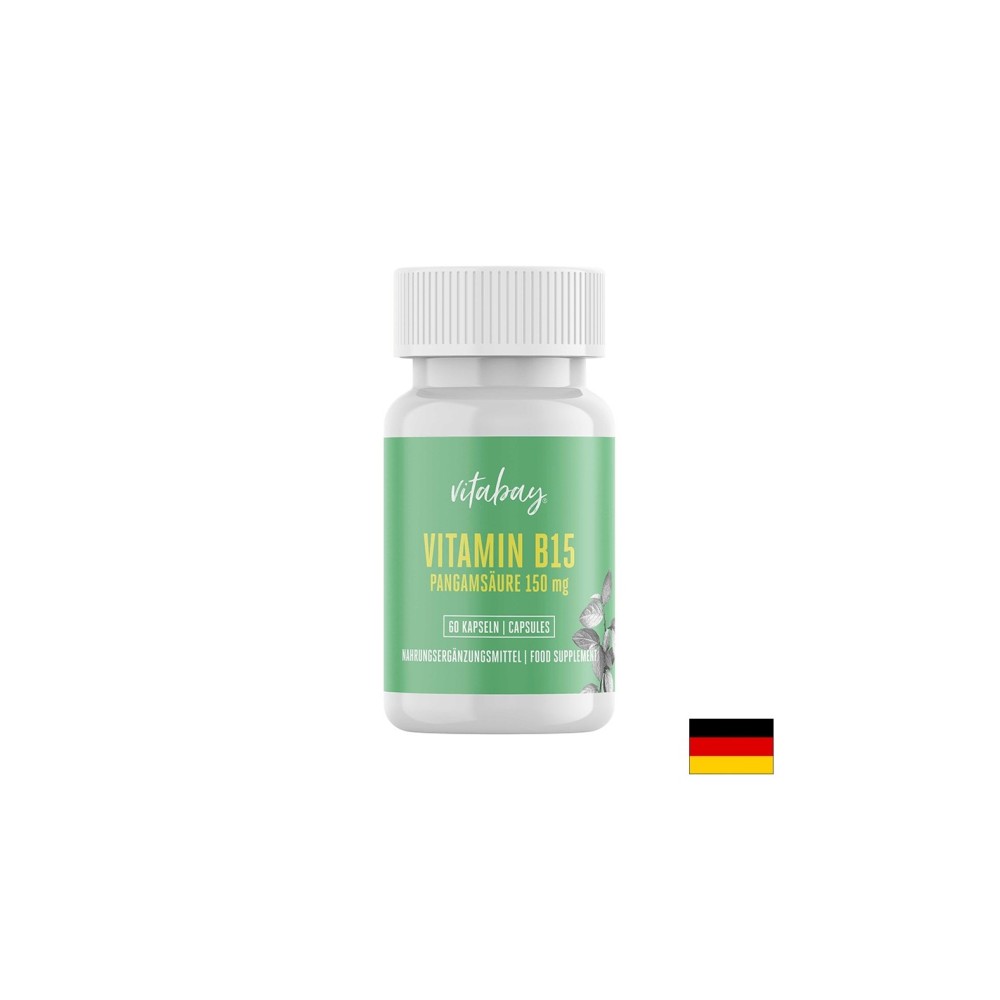 Vitamin B15 / Витамин В15 (Пангамова киселина), 60 капсули