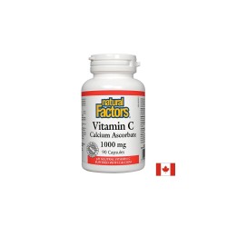 Vitamin C / Витамин С (калциев аскорбат), 1000 mg, 90 капсули Natural Factors