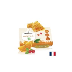 Ampoules Vitalité Plus Bio Jus d’orange Acerola / Виталити плюс био с пчелно млечице, портокал и ацерола, 10 бр. ампули за пиене Famille Mary