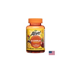 Alive! B-Complex Gummies / Алайв! В-комплекс х 60 желирани таблетки Nature’s Way