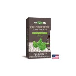 Chlorofresh® Chlorophyll Drops/ Хлорофреш® Хлорофил Капки х 59 ml (без алкохол) с ментов вкус Nature’s Way