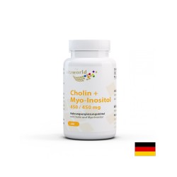 Cholin + Myo-inositol / Холин + Мио-инозитол 450 mg, 60 капсули