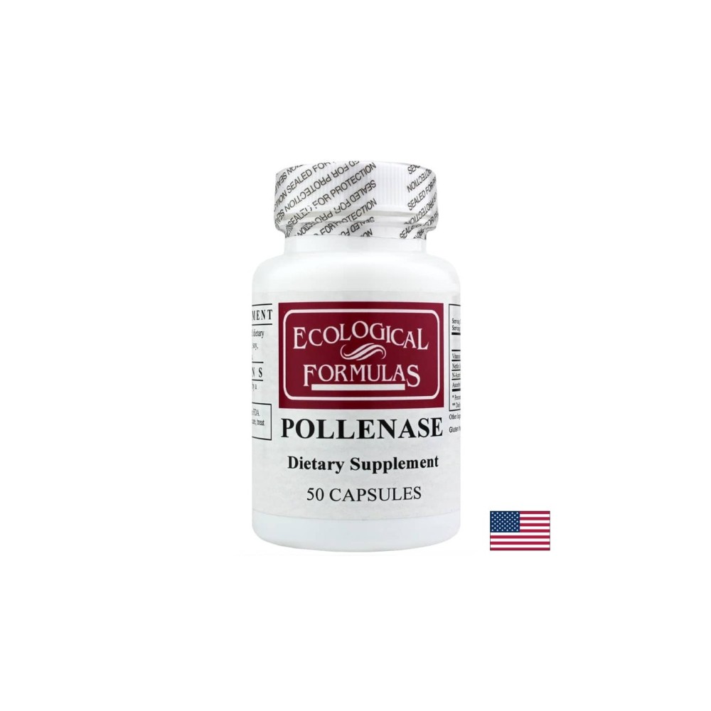 Pollenase - Поленазе, 50 капсули Ecological Formulas Pollenase - Поленазе, 50 капсули Ecological Formulas