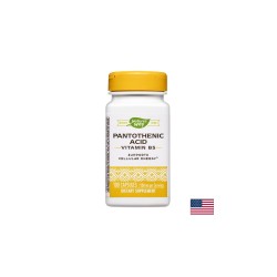 Pantothenic Acid (Vitamin B5) - Пантотенова киселина (Витамин В5), 100 капсули Nature’s Way