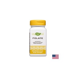 Folate - Фолат 800 µg / Фолиева киселина 480 µg, 100 капсули Nature’s Way