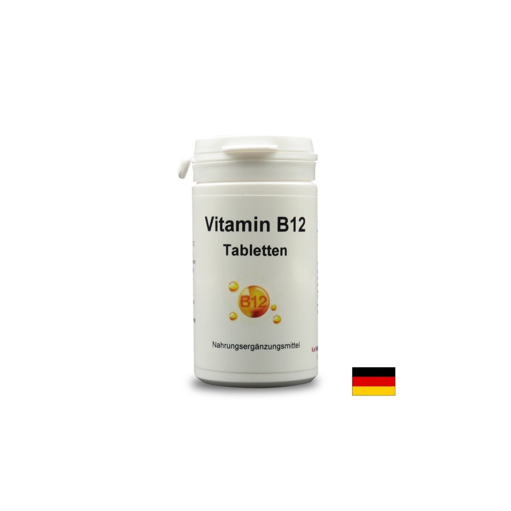Vitamin B12 - Витамин В12 10 µg, 180 таблетки Karl Minck Vitamin B12 - Витамин В12 10 µg, 180 таблетки Karl Minck